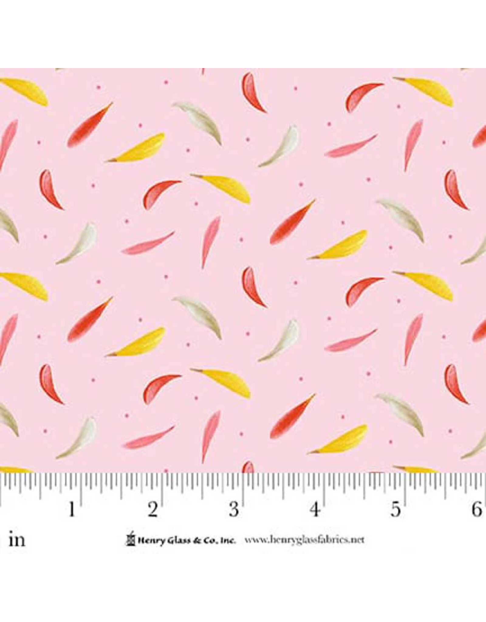 Henry Glass Bloomscape - Tossed Petals Pink