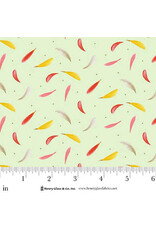 Henry Glass Bloomscape - Tossed Petals Green