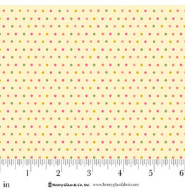 Henry Glass Bloomscape - Small Dots Yellow