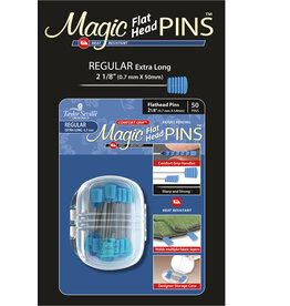 Taylor Seville Magic Pins - Flathead Quilting - Regular - 50 stuks