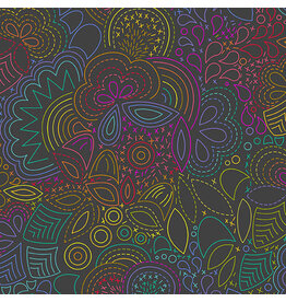 Andover Color Wheel - Rainbow Night coupon (± 56 x 110 cm)