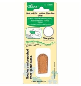 Clover Leather Thimble - Small