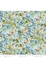 Henry Glass Henry Glass - Awakenings - Foliage Blue - 3527-17