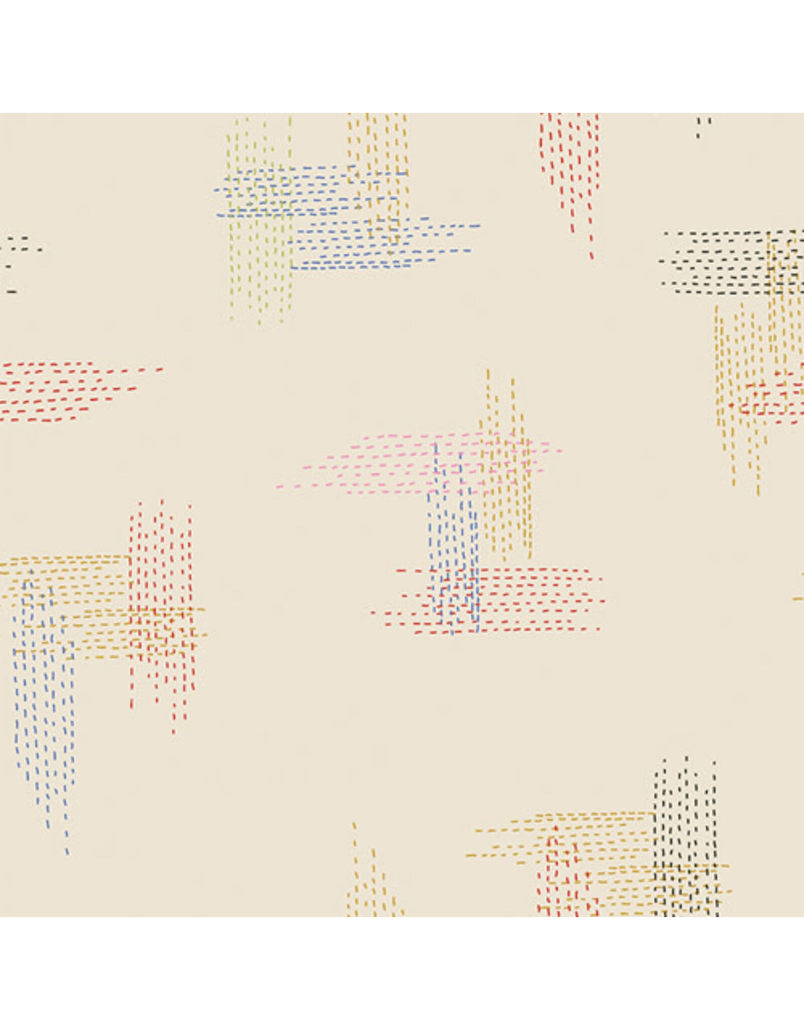Art Gallery Fabrics Charlotte - Miss Thread Placid coupon (± 51 x 110 cm)