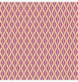 Benartex Contempo Studio Dreamy - Mirage Orange coupon (± 51 x 110 cm)
