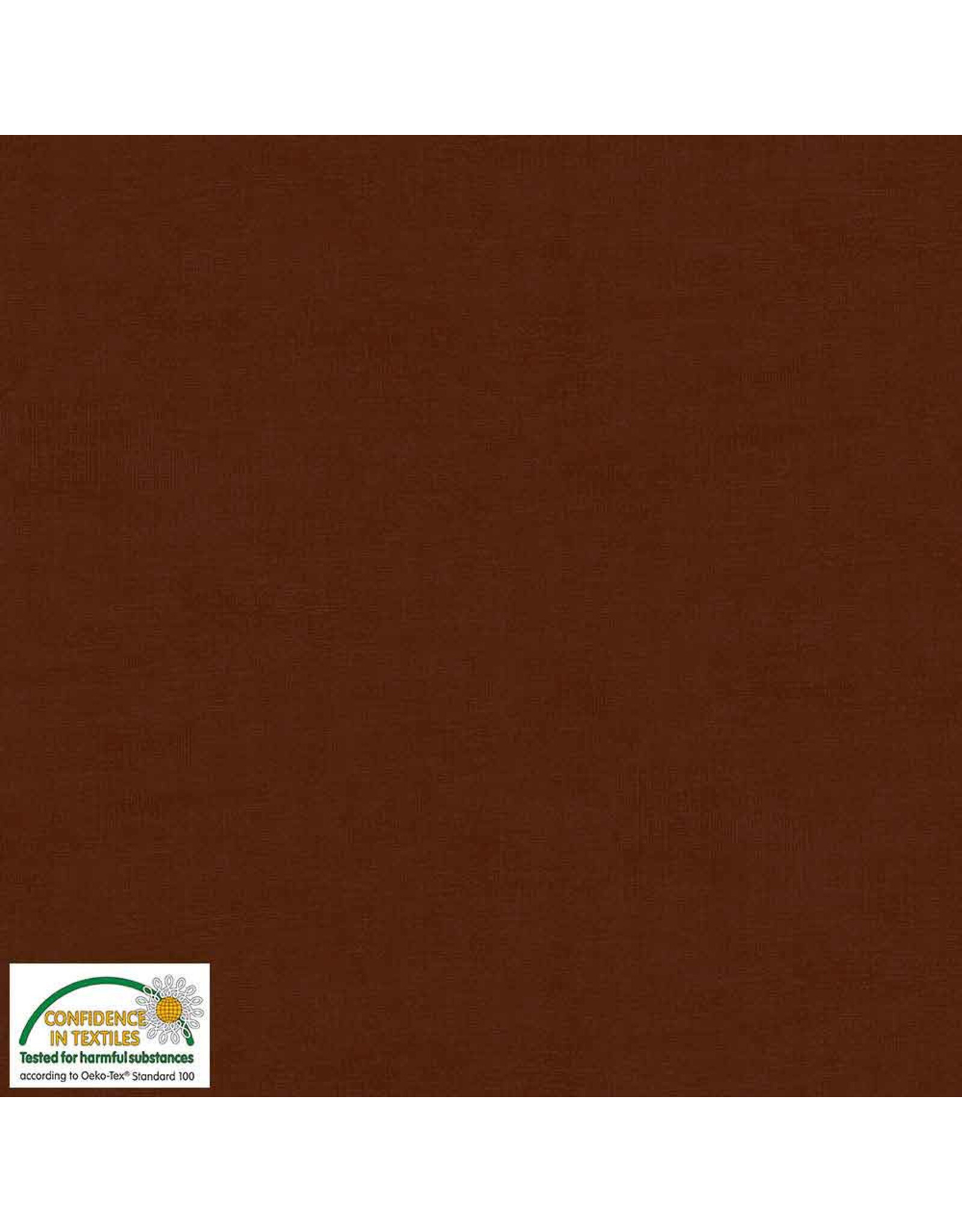 Stof Fabrics Melange - Dark Brown coupon (± 52 x 110 cm)