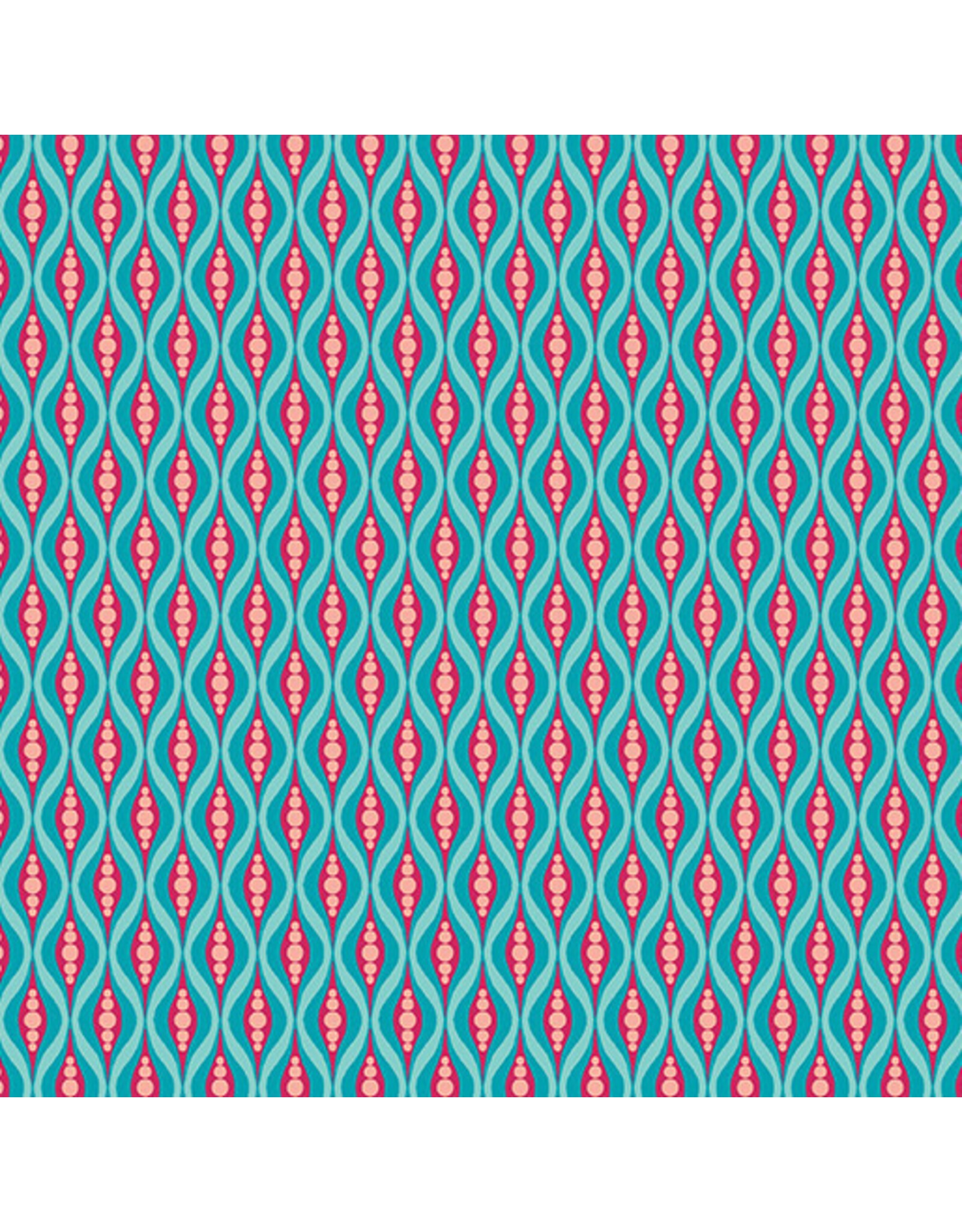 Benartex Contempo Studio Dreamy - Mirage Aqua coupon (± 38 x 110 cm)