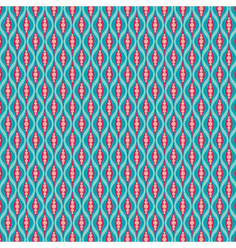 Benartex Contempo Studio Dreamy - Mirage Aqua coupon (± 38 x 110 cm)