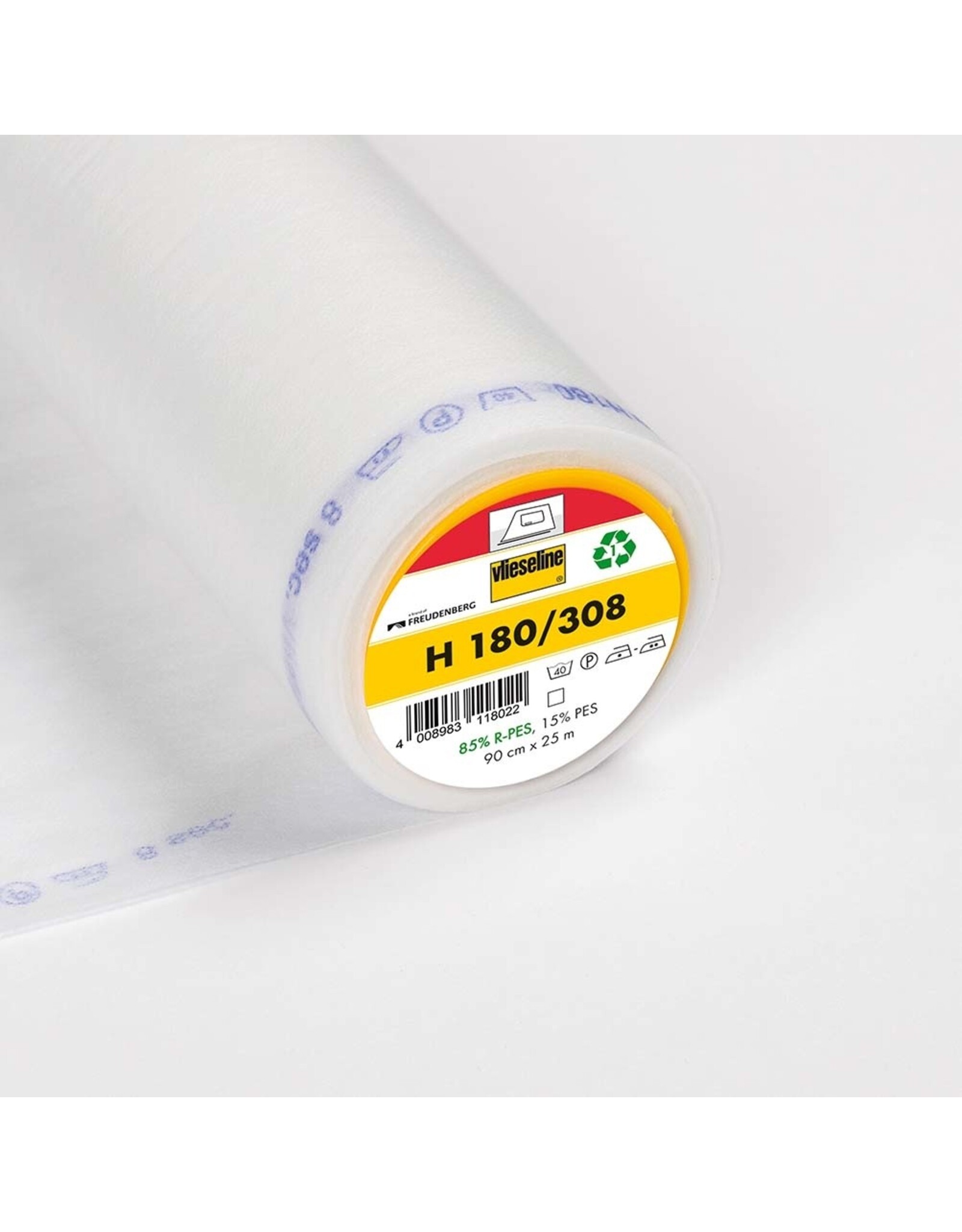Vlieseline Vlieseline H180 - wit - COUPON (± 165 x 90 cm)