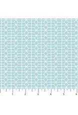 Figo Hand Stitched - Mosaic Baby Blue coupon (± 56 x 110 cm)