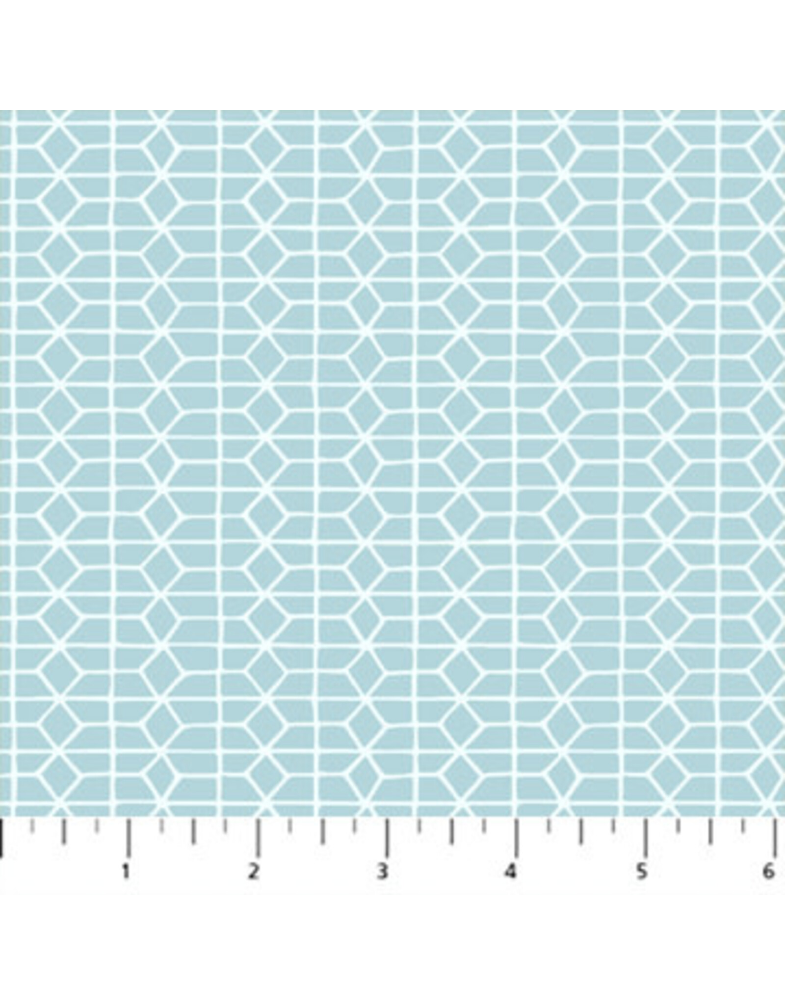 Figo Hand Stitched - Mosaic Baby Blue coupon (± 56 x 110 cm)