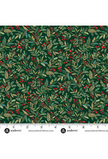 Makower UK Adorn - Holly Green