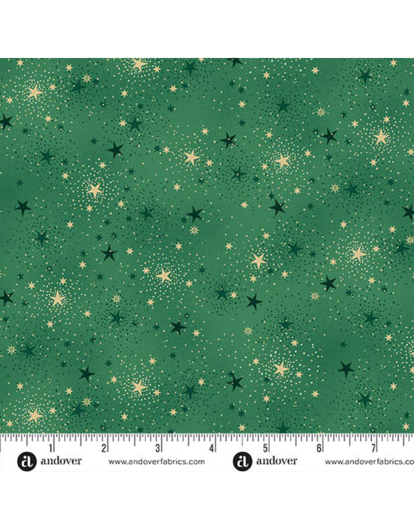 Makower UK Adorn - Sparkle Green
