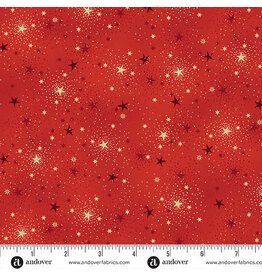 Makower UK Adorn - Sparkle Red