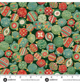 Makower UK Adorn - Ornament Green