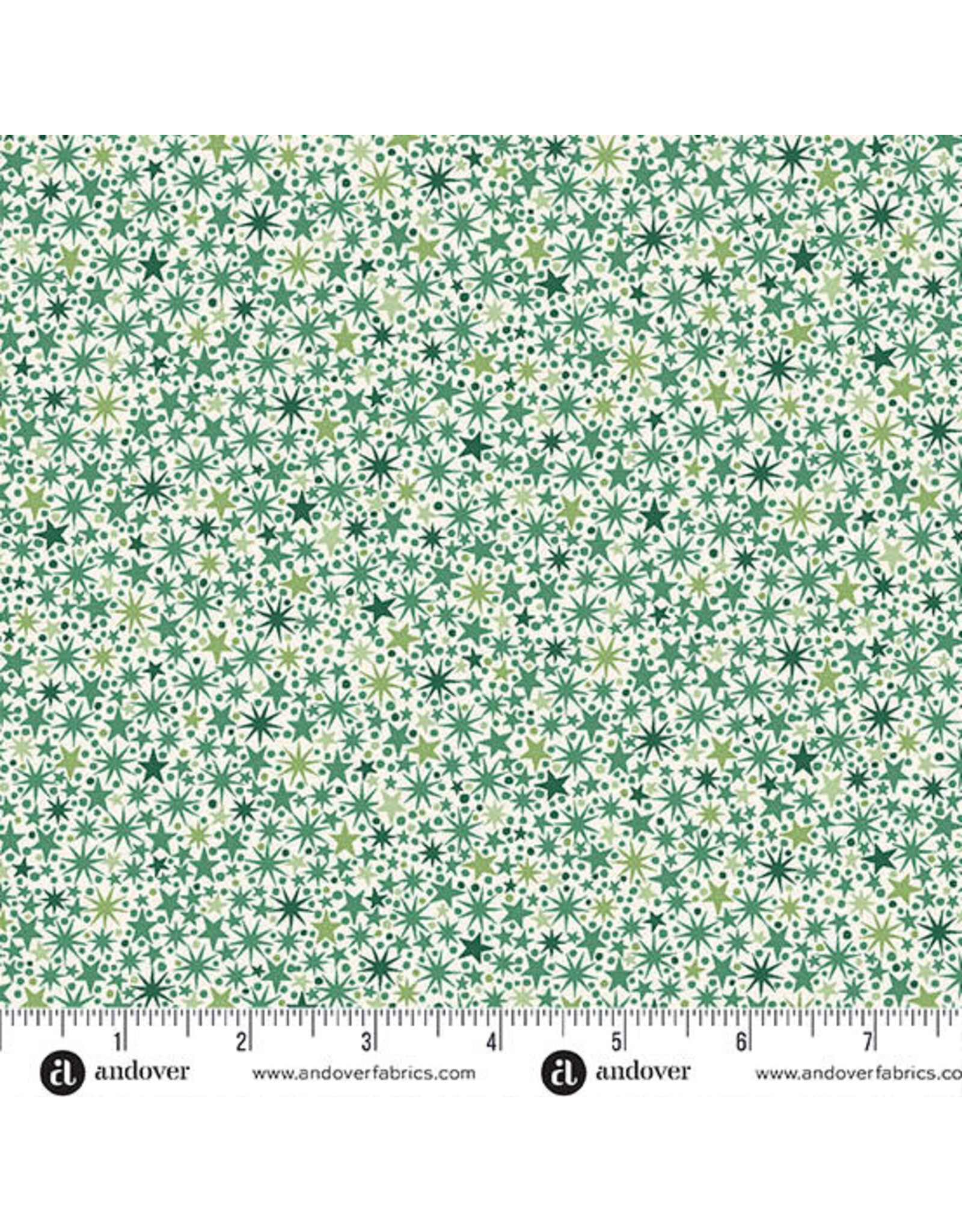 Makower UK The Nutcracker - Twinkle Cream and Green