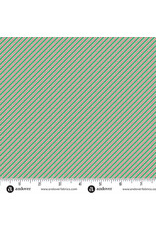 Makower UK The Nutcracker - Candy Cane Stripe Green