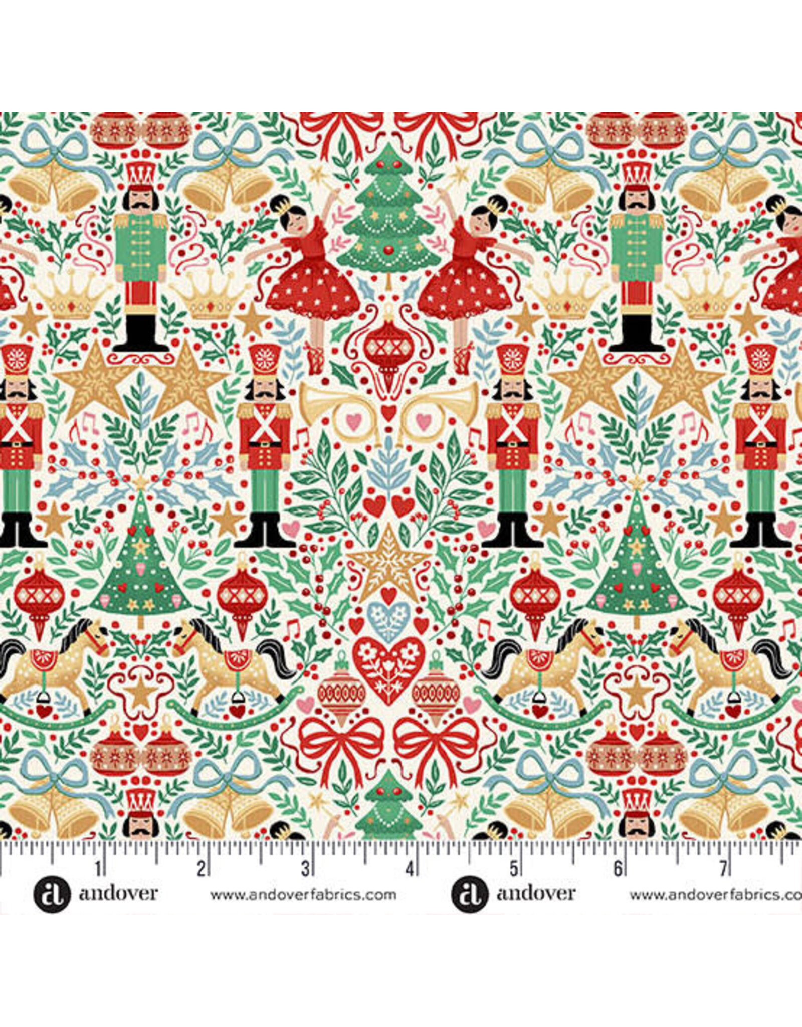 Makower UK The Nutcracker - Sugar Plum Cream