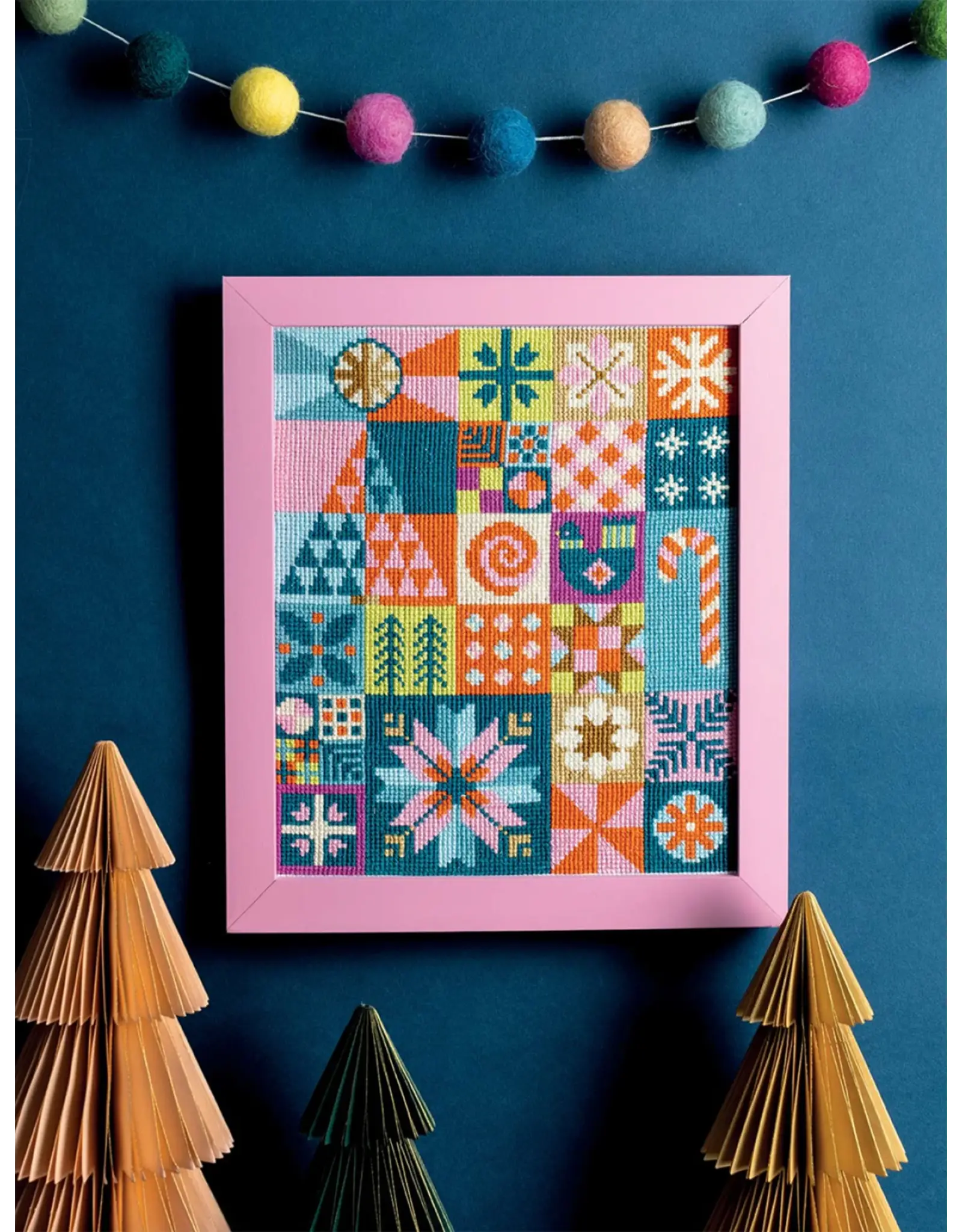 Diversen Emma Congdon - Merry Stitchmas - 24 cross-stitch patterns for Christmas