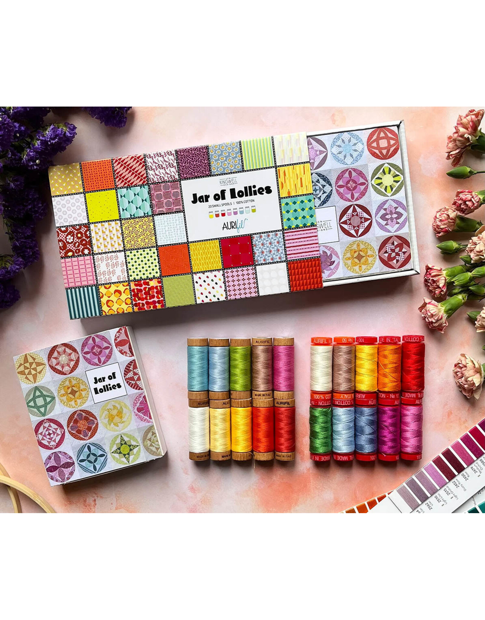 Aurifil Aurifil - Jar of Lollies - Thread collection - PRE-ORDER