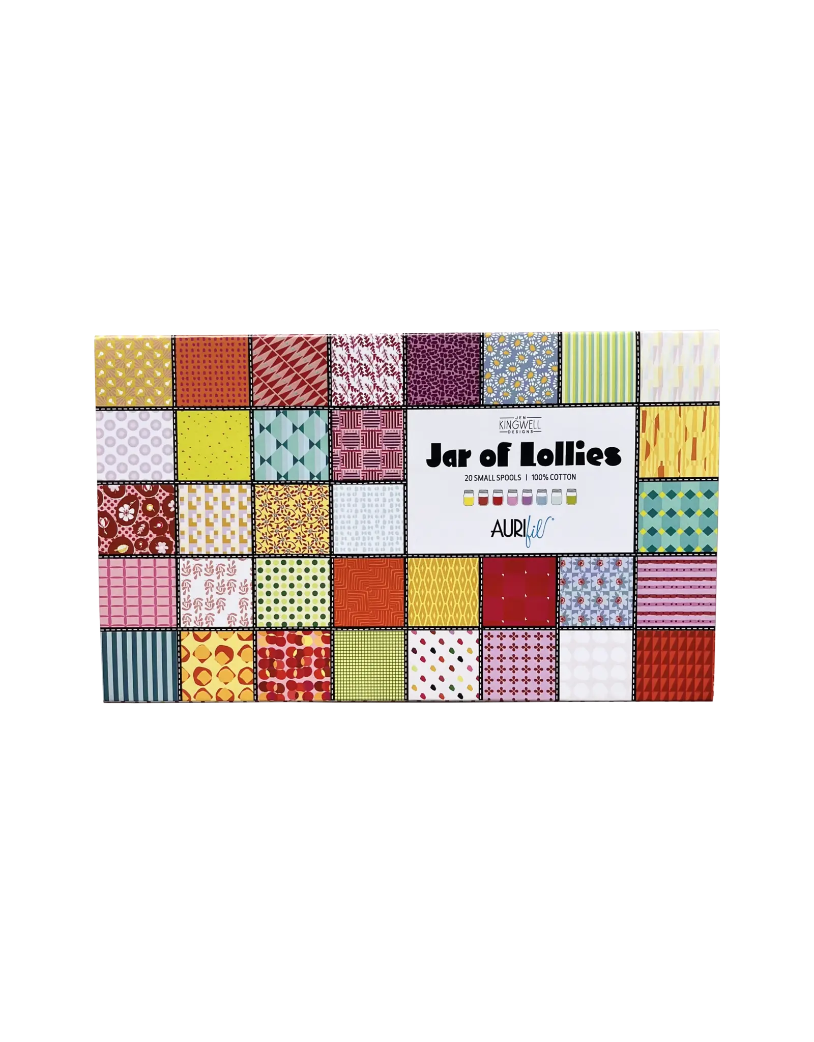 Aurifil Aurifil - Jar of Lollies - Garencollectie - PRE-ORDER