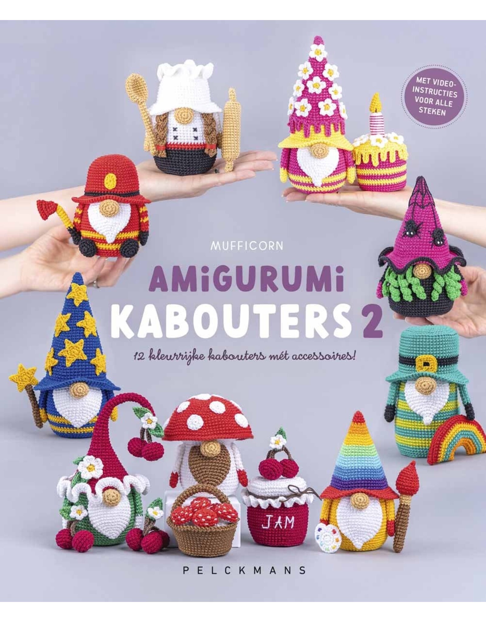Diversen Amigurumi Kabouters 2 - Haakboek - ISBN 9789465301655