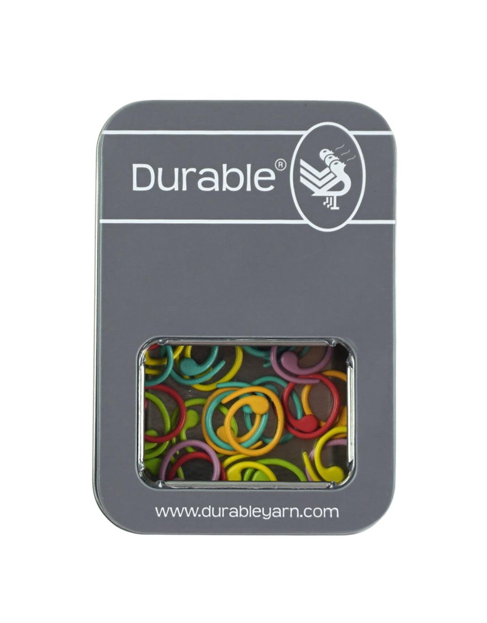 Durable Durable - Stitch Markers Open - 16mm - 42 pcs - metal
