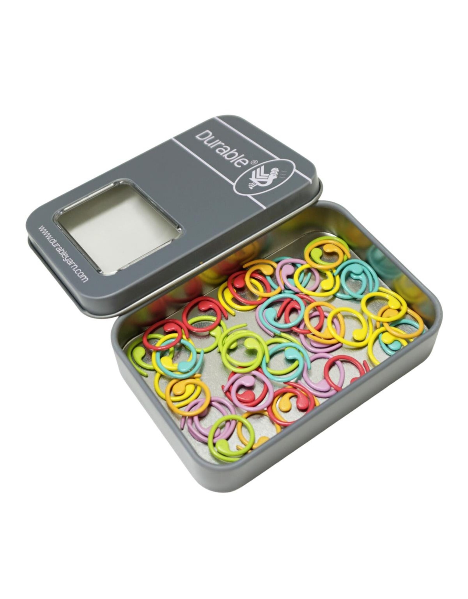 Durable Durable - Steekmarkeerders open - 16mm - 42 stuks - metaal