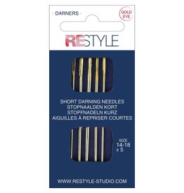 Restyle Stopnaalden kort - assorti 14/18
