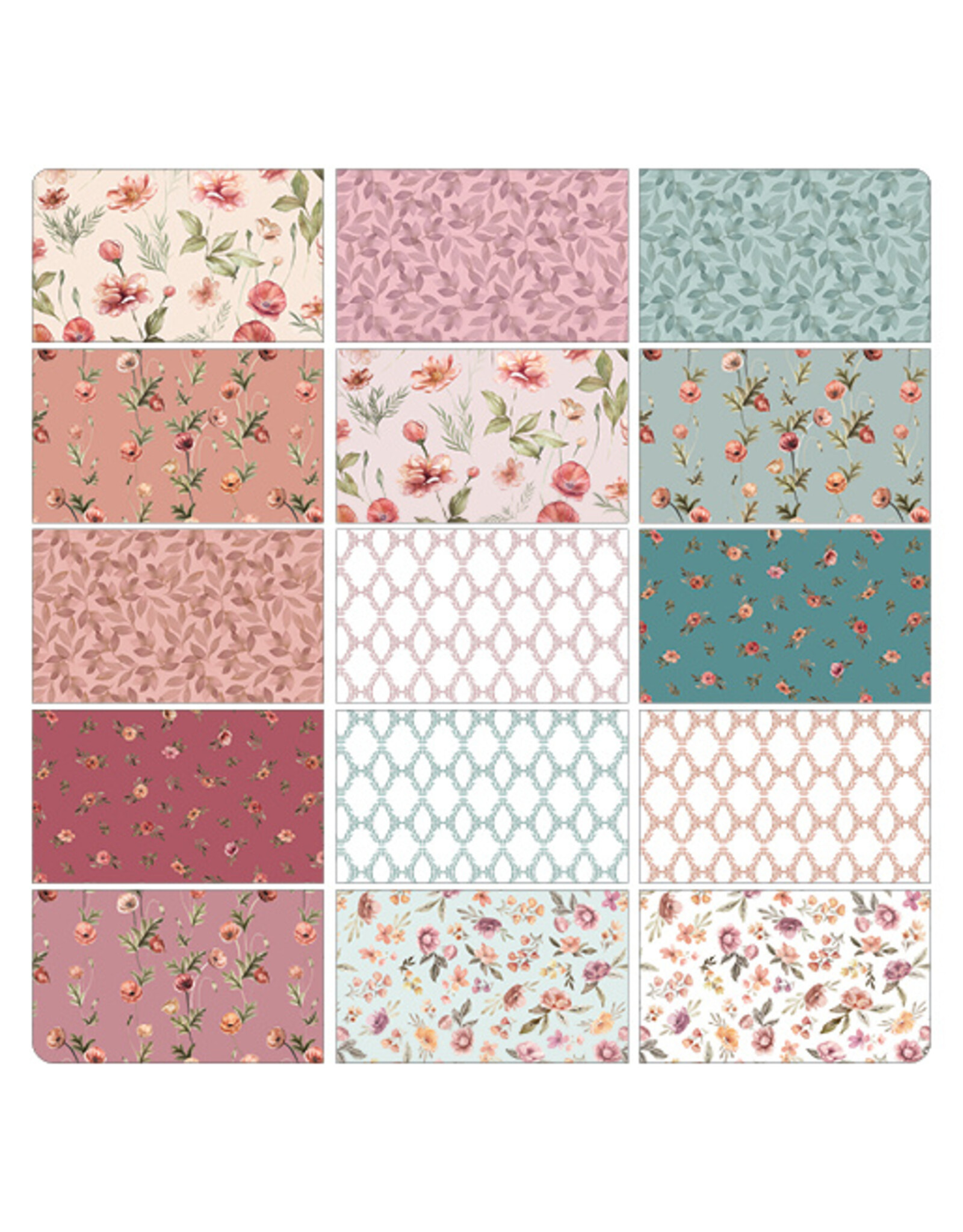 Benartex Benartex - Garden of Affection - Strip-pies
