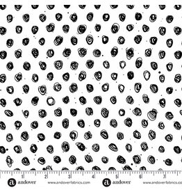 Andover Ink - Polka Snowy Owl coupon (± 69 x 110 cm)