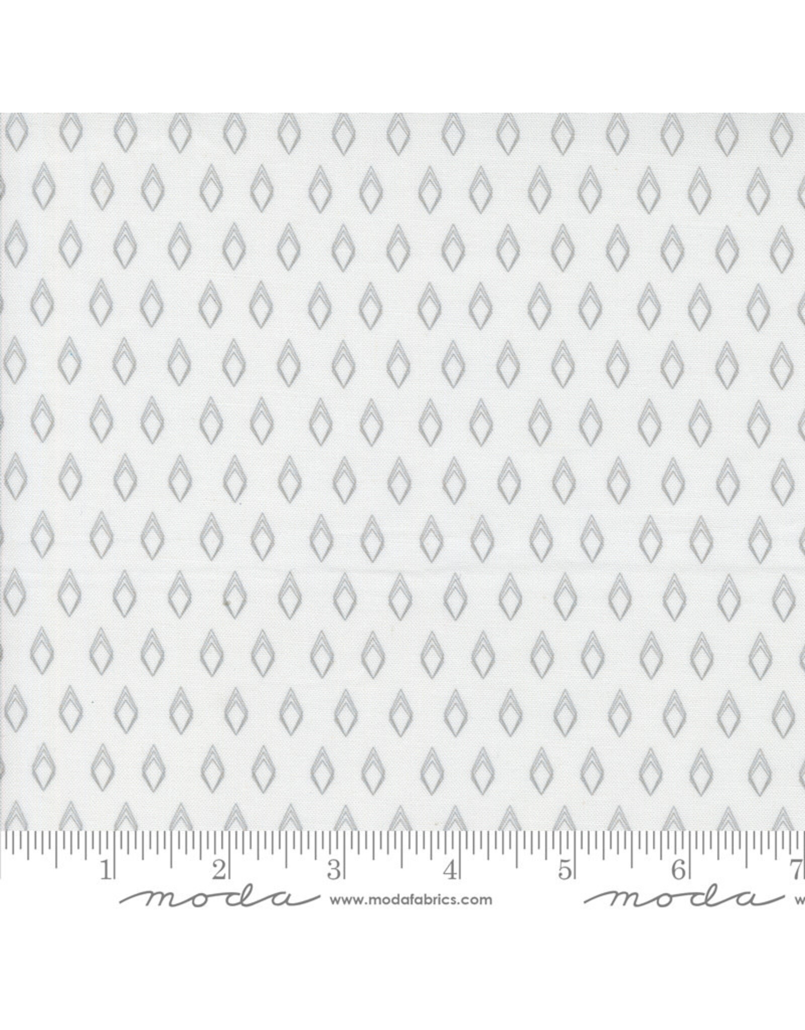 Moda Mixed Bag of Bonbons - Diamonds White Grey coupon (± 78 x 110 cm)