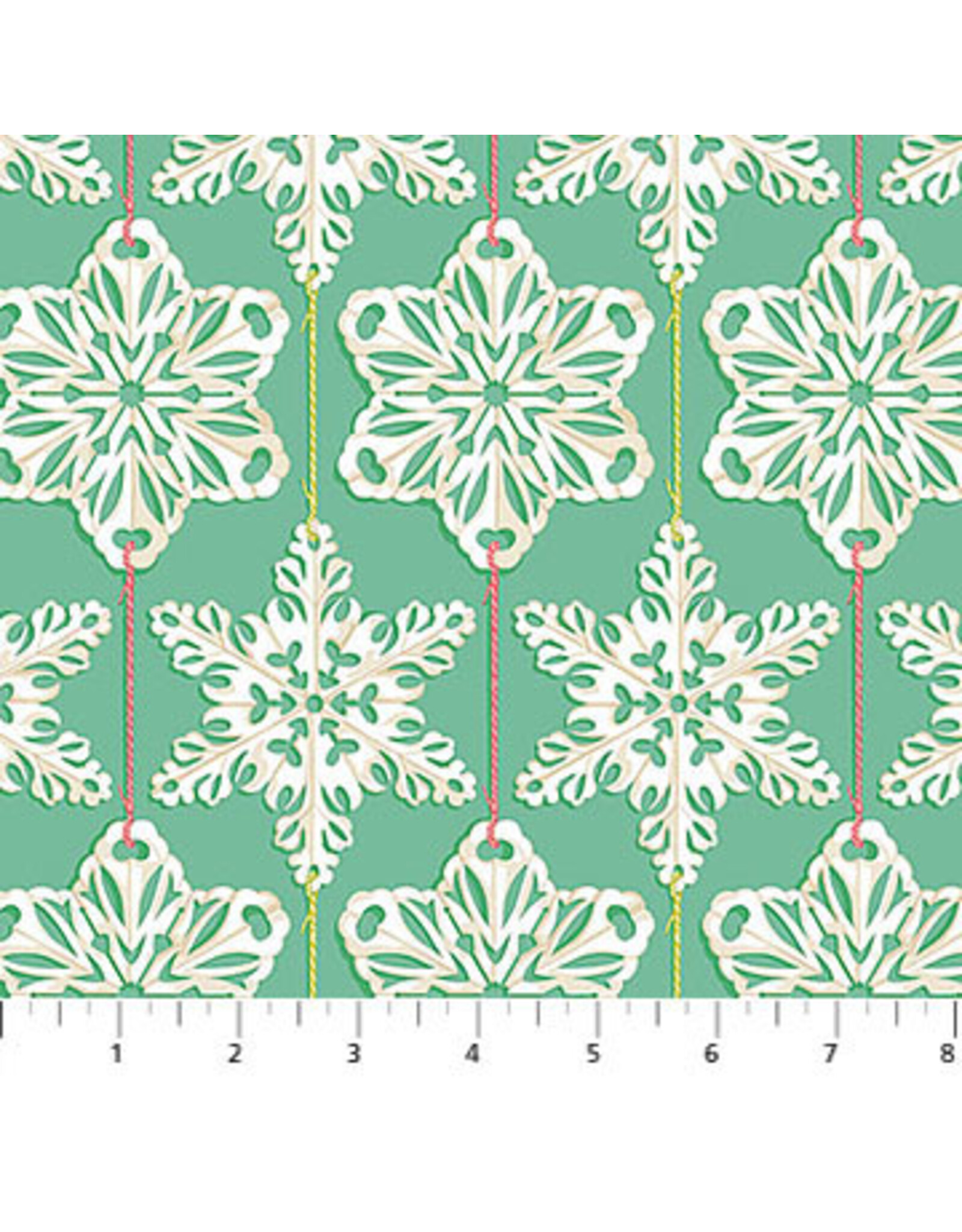 Anna Maria Textiles Anna Maria Textiles - Cozy Christmas - Paperflakes Country - AMT162-67V