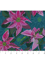 Anna Maria Textiles Anna Maria Textiles - Cozy Christmas - Poinsettia Flourish - AMT166-74L