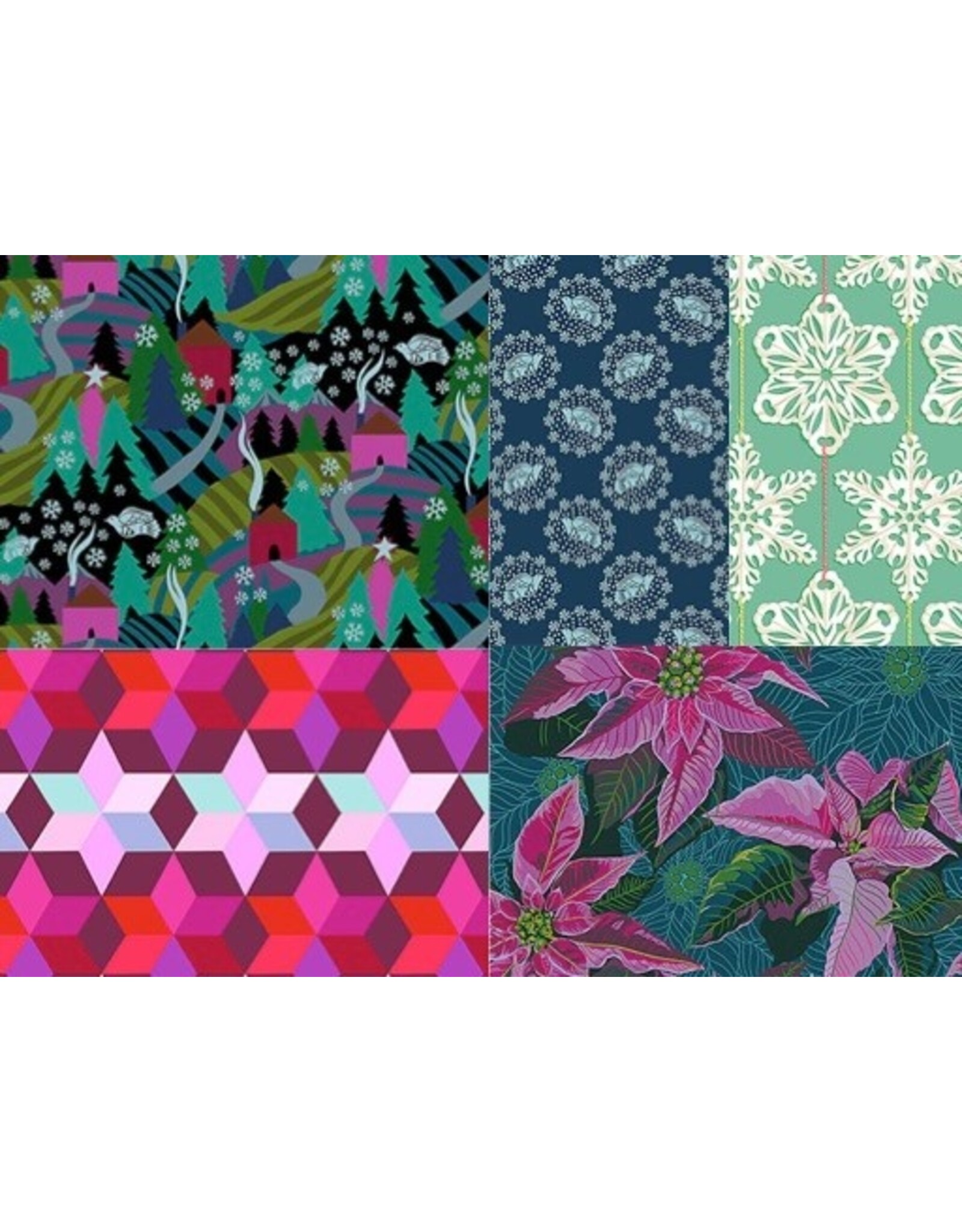 Anna Maria Textiles Anna Maria Textiles - Cozy Christmas - Fat Quarter Bundle