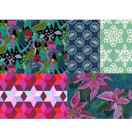 Anna Maria Textiles Cozy Christmas - Fat Quarter Pakket