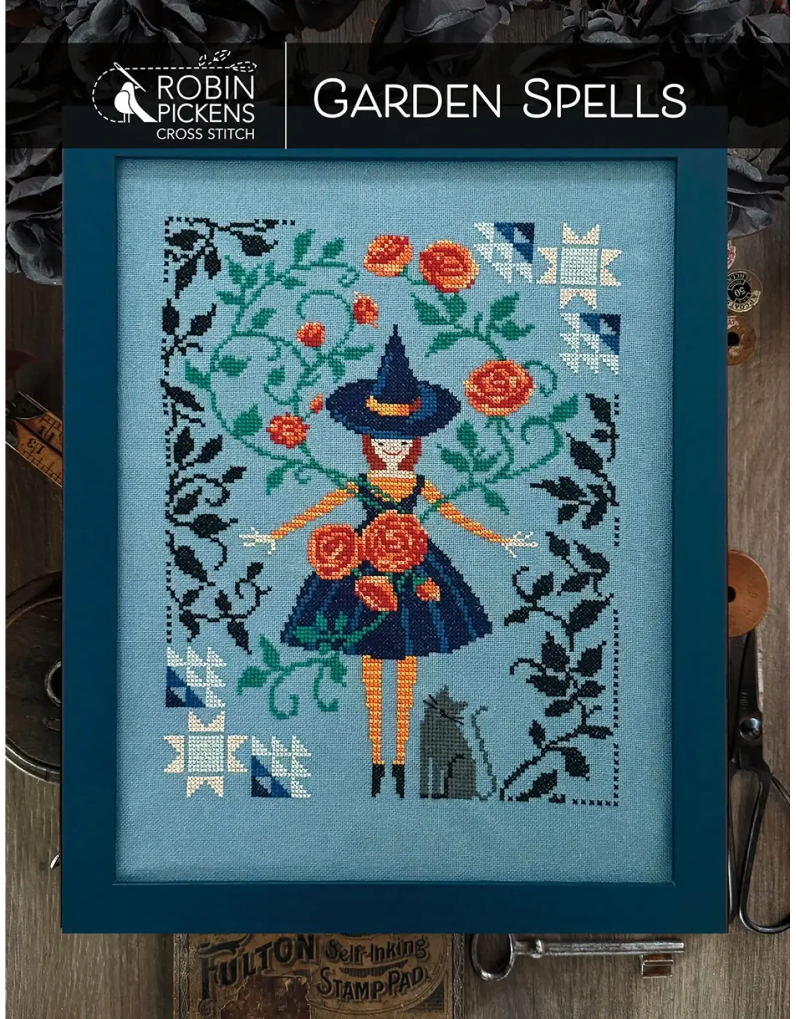 Robin Pickens - Garden Spells - Kruissteekpatroon - RPCSP-GS444
