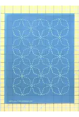 Hancy Creations - Full Line Stencil - Sashiko Stitch Angled 7 Treasures - #30679