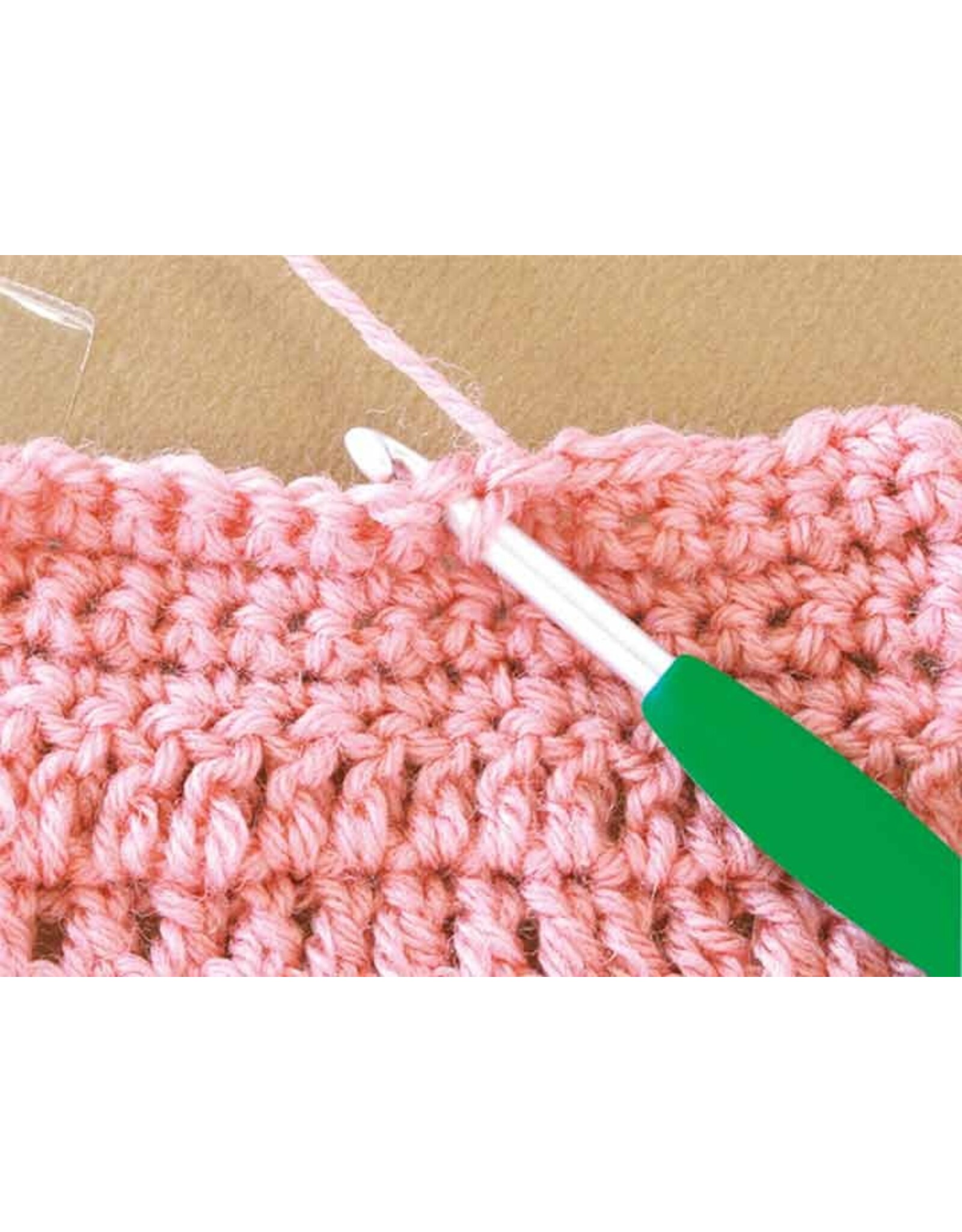 Clover Crochet Hook - Clover Amour - 2.0 mm - with soft 3D grip