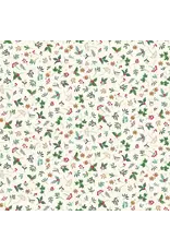 Makower UK Good Tidings - Sprig Cream coupon (± 75 x 110 cm)