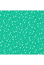 Robert Kaufman Paintbox - Star Shine Cypress coupon (± 75 x 110 cm)