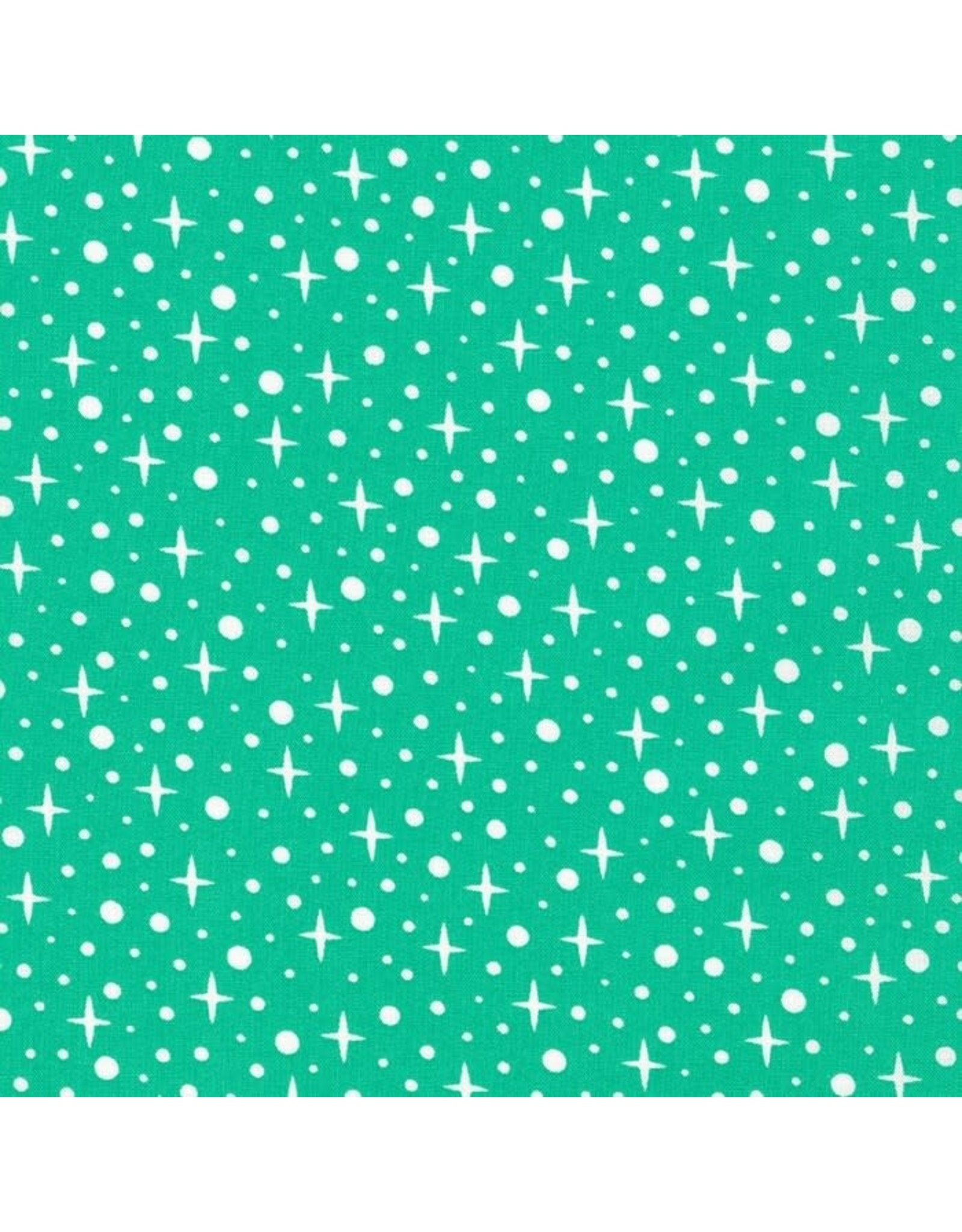Robert Kaufman Paintbox - Star Shine Cypress coupon (± 75 x 110 cm)