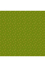 Andover Atomic - Olive coupon (± 36 x 110 cm)