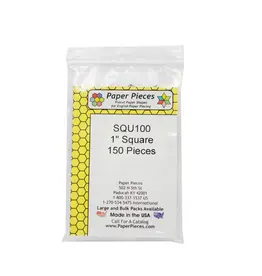 Paper Pieces 1 inch - Square  - 150 stuks