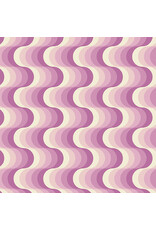 Andover Birdie - Groove Bubblegum coupon (± 49 x 110 cm)