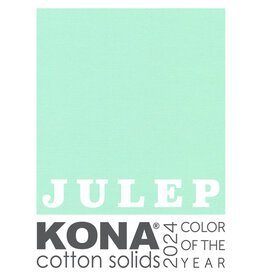 Robert Kaufman Kona Solids - Color of the Year 2024 - Julep coupon (± 62 x 110 cm)