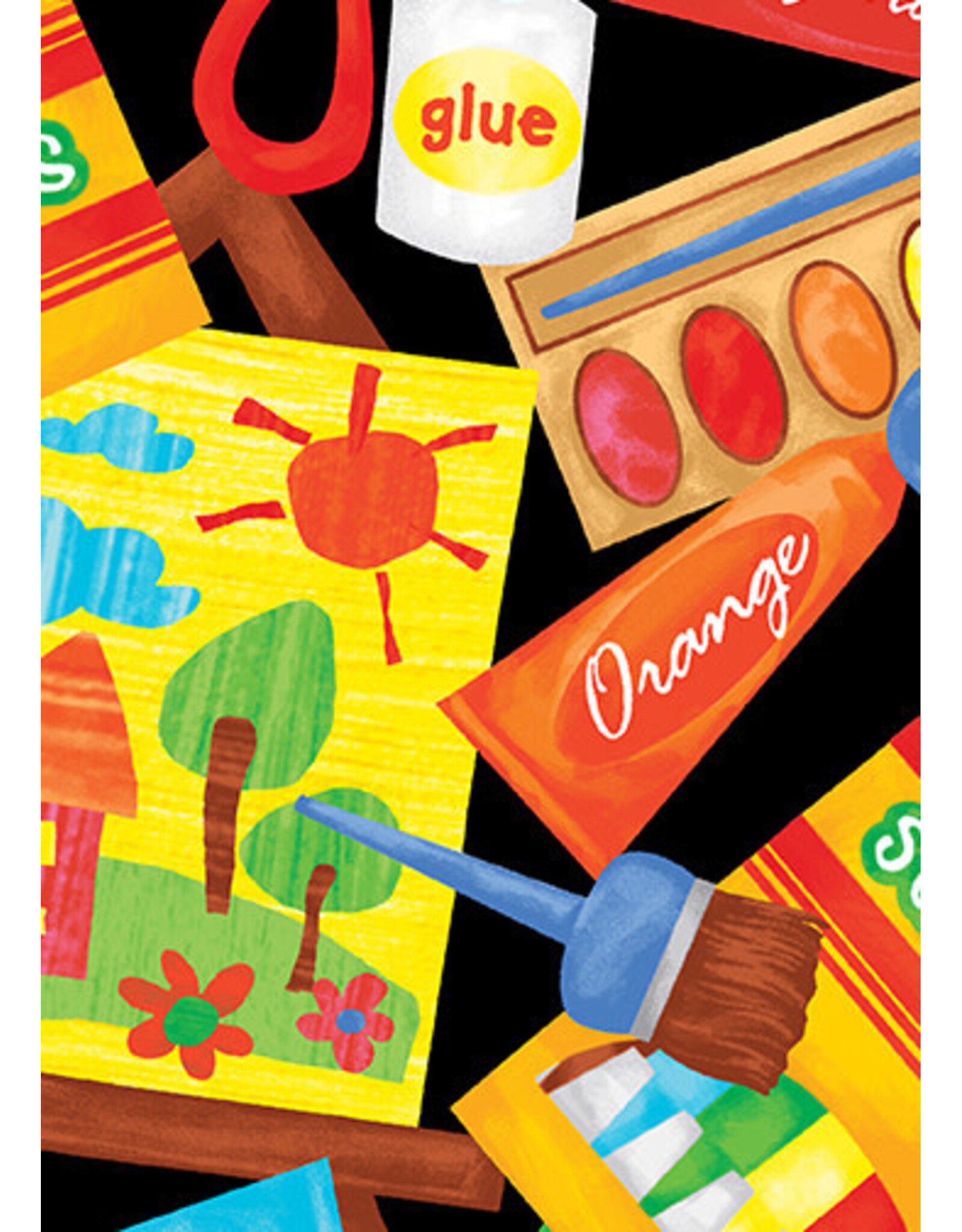 Kanvas Studio Art Class - Arts & Crafts Black coupon (± 58 x 110 cm)