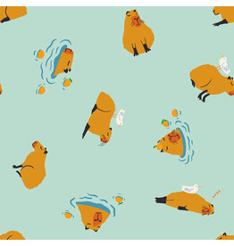 Ruby Star Society Animal Animal - Capybara Minty coupon (± 39 x 110 cm)