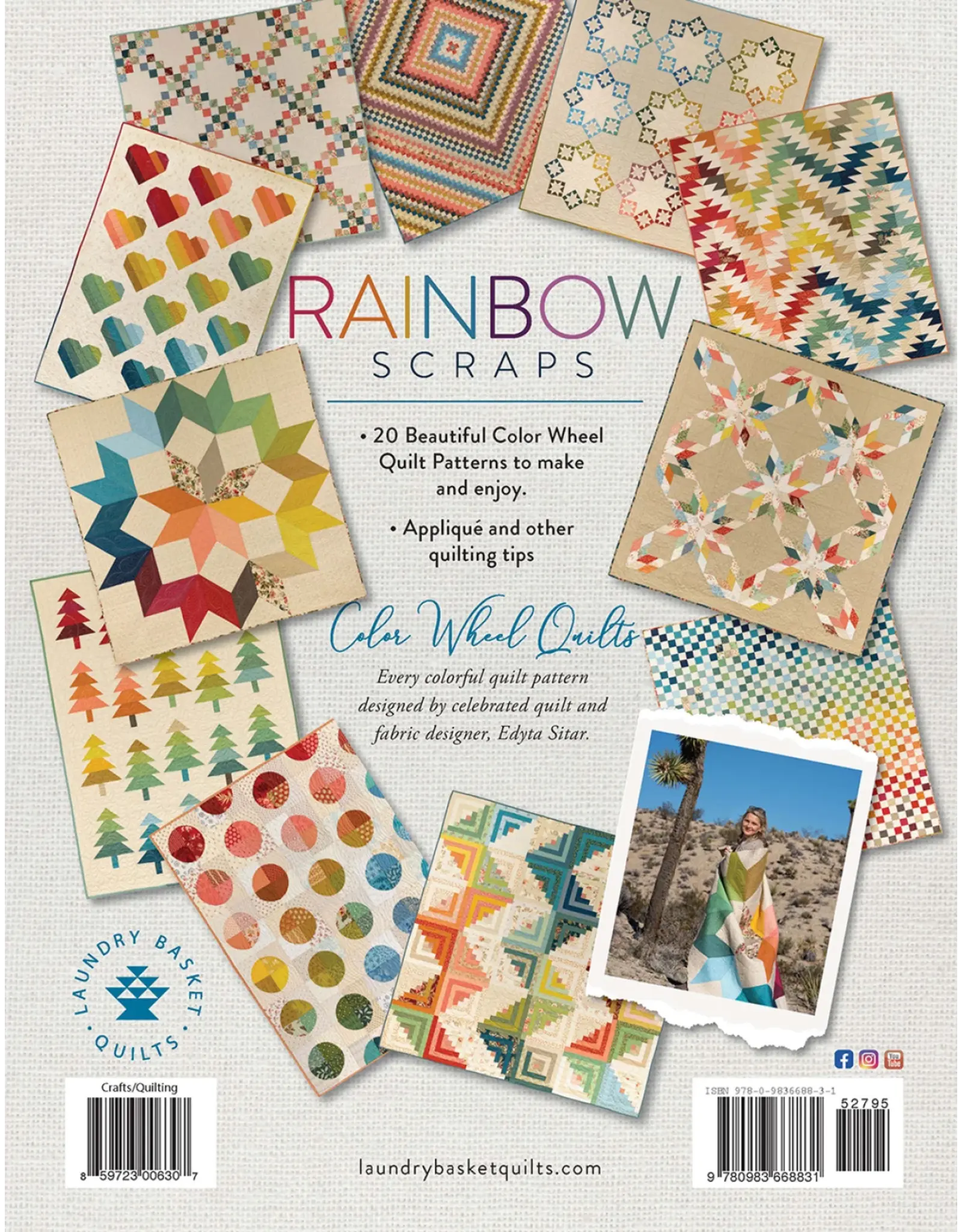 Diversen Edyta Sitar - Laundry Basket Quilts - Rainbow Scraps