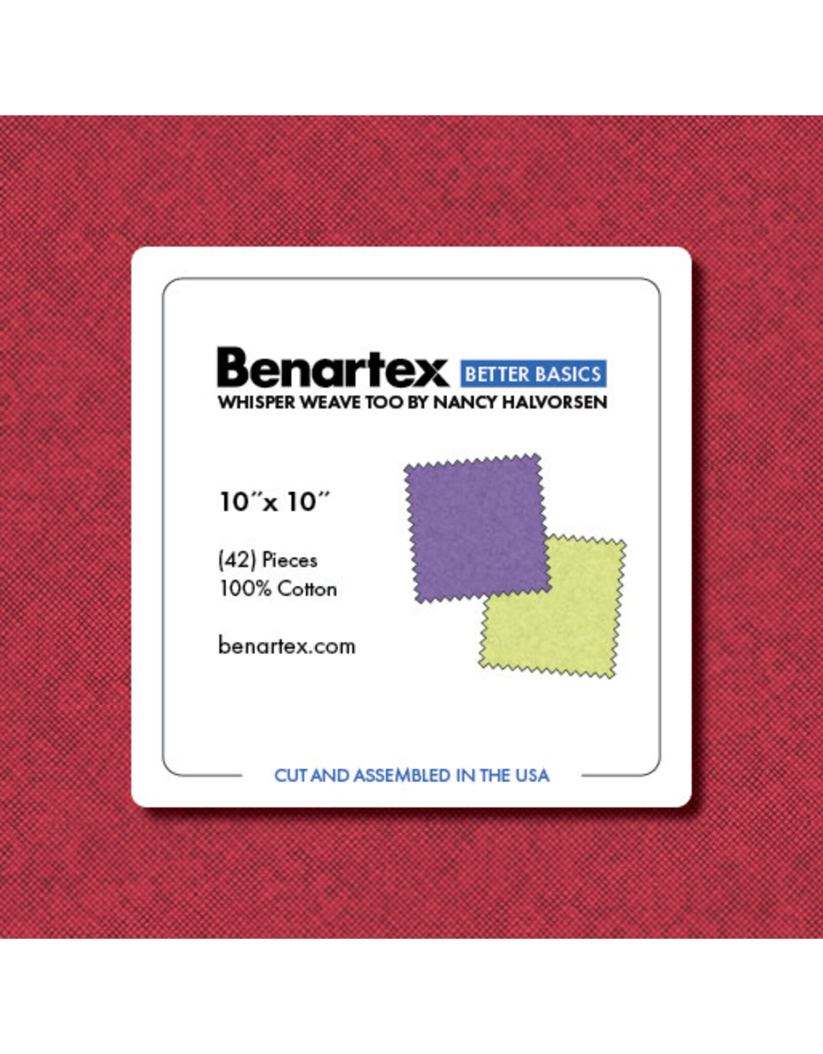 Benartex Benartex - Whisper Weave Too - 10 x 10 inch Pack